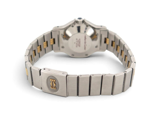Montre Cartier - Montre Santos Octogonale GM en or et acier 58 Facettes 276868
