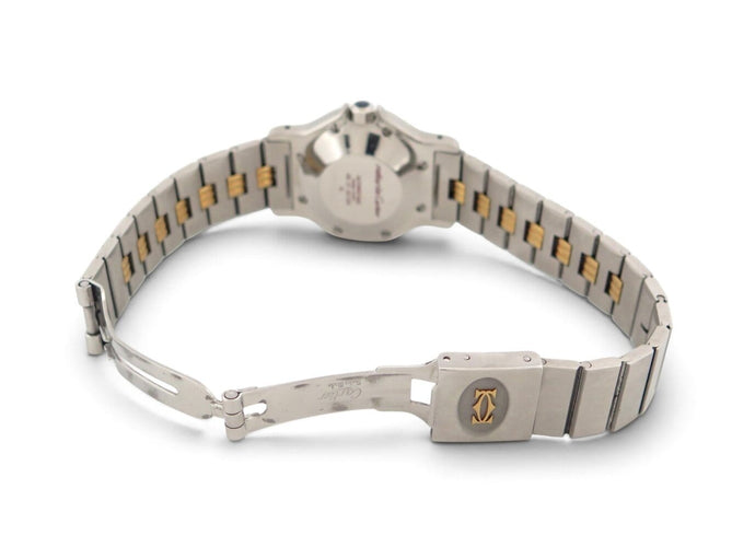 Montre Cartier - Montre Santos Octogonale GM en or et acier 58 Facettes 276868