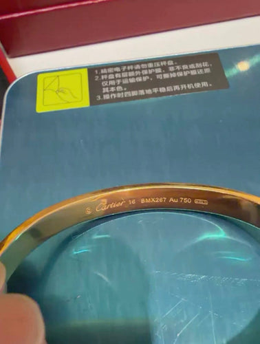 Bracelet Cartier - Bracelet Love classique en or rose 58 Facettes jnci185