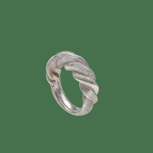 Bague 53 Poiray Dune - Bague en or gris 18k 58 Facettes FB11879