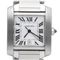Montre Cartier Tank Française - Montre en acier 58 Facettes MT47767