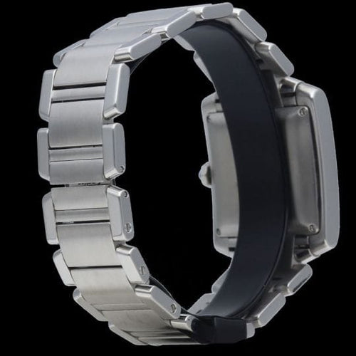 Montre Cartier Tank Française - Montre en acier 58 Facettes MT47767
