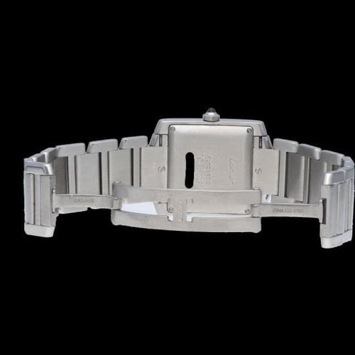 Montre Cartier Tank Française - Montre en acier 58 Facettes MT47767
