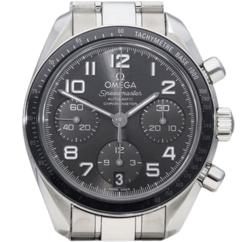 Montre Omega - Montre Speedmaster chronographe dame en acier 58 Facettes MT48234