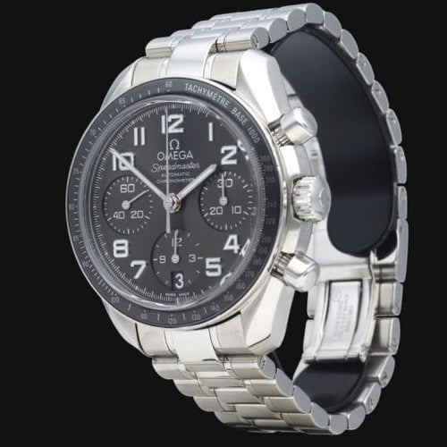 Montre Omega - Montre Speedmaster chronographe dame en acier 58 Facettes MT48234