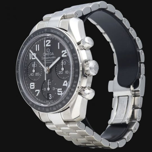 Montre Omega - Montre Speedmaster chronographe dame en acier 58 Facettes MT48234