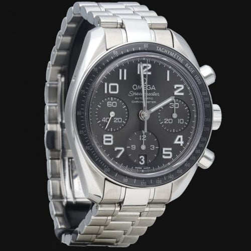 Montre Omega - Montre Speedmaster chronographe dame en acier 58 Facettes MT48234