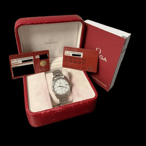 Montre Omega Seamaster Aqua Terra - Montre automatique en acier 58 Facettes MT48172