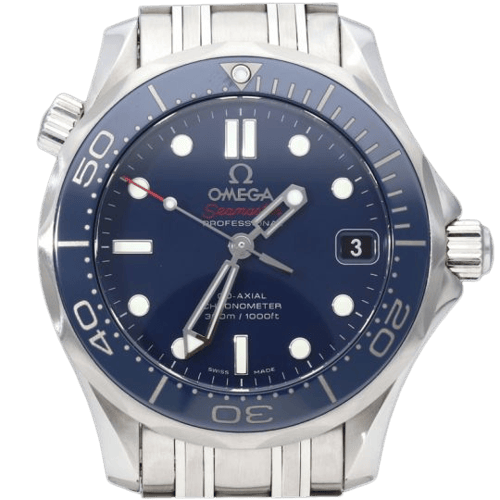 Montre Omega - Montre Seamaster Diver 300M en acier 58 Facettes MT48125