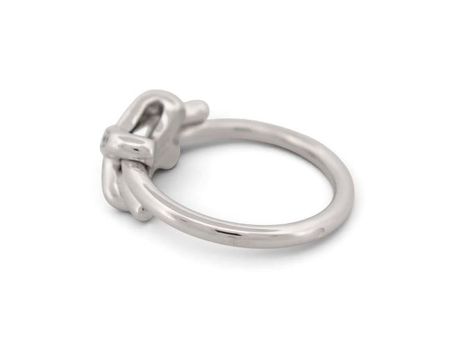 Bague 53 Chaumet Jeux de Liens XS - Bague en or blanc et diamants 58 Facettes 276589