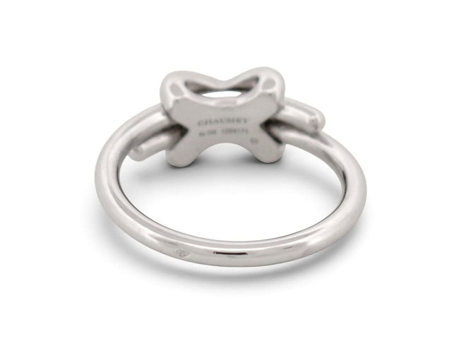 Bague 53 Chaumet Jeux de Liens XS - Bague en or blanc et diamants 58 Facettes 276589