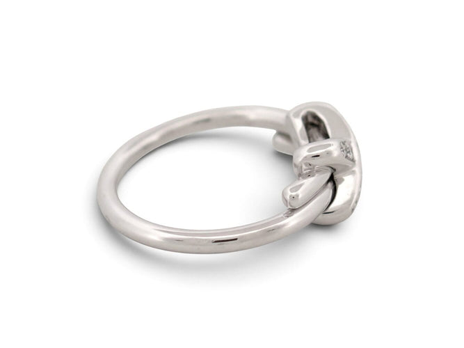Bague 53 Chaumet Jeux de Liens XS - Bague en or blanc et diamants 58 Facettes 276589