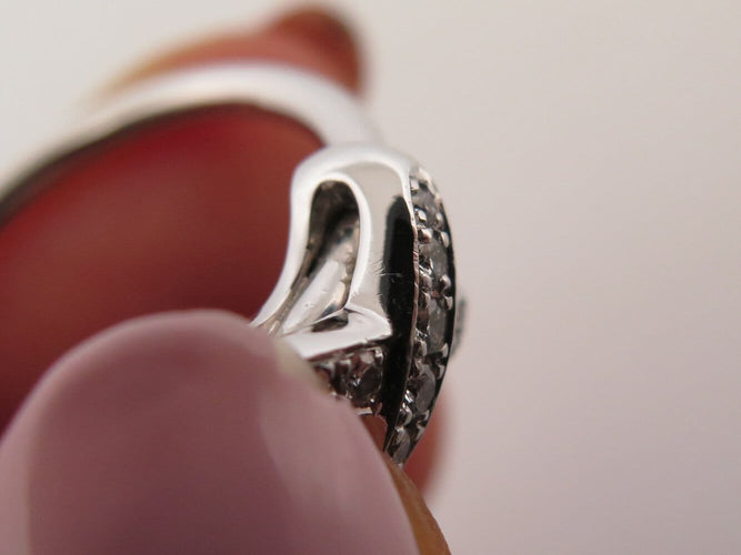 Bague 53 Chaumet Jeux de Liens XS - Bague en or blanc et diamants 58 Facettes 276589