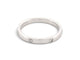 Bague 53 Chaumet Plume - Alliance T53 en platine 950 et diamants 58 Facettes 276590