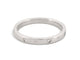 Bague 53 Chaumet Plume - Alliance T53 en platine 950 et diamants 58 Facettes 276590