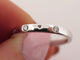 Bague 53 Chaumet Plume - Alliance T53 en platine 950 et diamants 58 Facettes 276590
