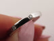 Bague 53 Chaumet Plume - Alliance T53 en platine 950 et diamants 58 Facettes 276590