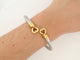 Bracelet FRED Force 10 Cœurs - Bracelet T20 en or jaune 18K et acier 58 Facettes 276921