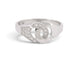 Bague 53 Dinh Van Menottes R8 - Bague en or blanc et diamants 58 Facettes 276592