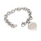 Bracelet Tiffany & Co. - Bracelet cœur en argent 925 58 Facettes 37989