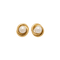 Boucles d'oreilles Boucles d'oreilles en or jaune 18 carats et perles 58 Facettes 38005
