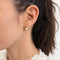 Boucles d'oreilles Boucles d'oreilles en or jaune 18 carats et perles 58 Facettes 38005