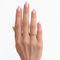 Bague 54 Cartier - Bague torsadée en trois ors 58 Facettes 37902