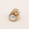 Bague 52 Bague cocktail en or jaune 18 carats et citrine 58 Facettes 38061