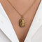 Pendentif Pendentif scarabée égyptien en or jaune 18 carats 58 Facettes 37995
