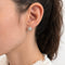 Boucles d'oreilles Boucles d’oreilles en or blanc et diamants 58 Facettes 38011