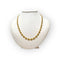Collier Collier maille grain de café en or jaune 18K 58 Facettes 330100283