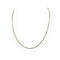 Collier Chaîne maille vénitienne 61 cm en or jaune 58 Facettes 330101214