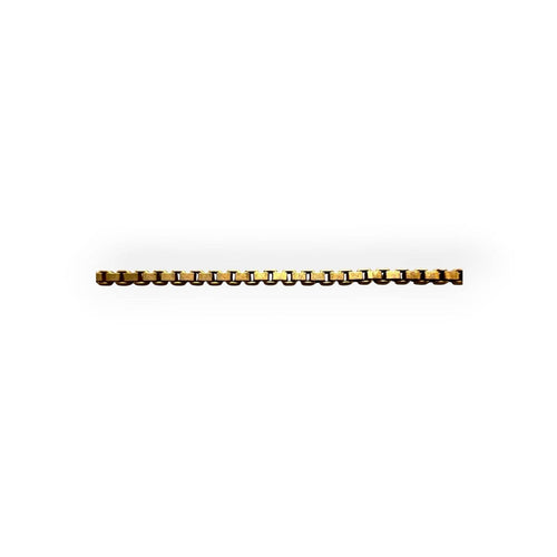 Collier Chaîne maille vénitienne 61 cm en or jaune 58 Facettes 330101214