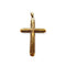 Pendentif Pendentif croix filigrane en or jaune 750 58 Facettes 330101884