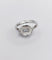 Bague 53 Bague tank Art déco en or blanc 18k et diamants 58 Facettes A07798