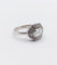 Bague 53 Bague tank Art déco en or blanc 18k et diamants 58 Facettes A07798