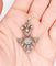 Pendentif Art déco - Pendentif palmette en or blanc et diamants 58 Facettes A07799
