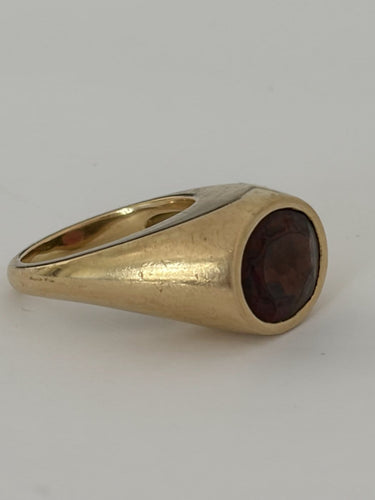 Bague 56 Bague jonc en or jaune et spinelle 6,84 ct 58 Facettes LOT 8127