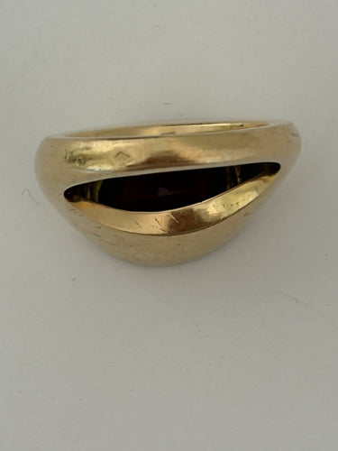 Bague 56 Bague jonc en or jaune et spinelle 6,84 ct 58 Facettes LOT 8127