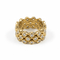 Bague 53 CHANEL - Bague trois anneaux en or jaune et diamants 58 Facettes BAGUE-CHANEL