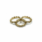 Bague 53 CHANEL - Bague trois anneaux en or jaune et diamants 58 Facettes BAGUE-CHANEL