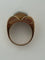 Bague 53 Bague Tank en or jaune, platine et diamants 58 Facettes LOT 8123