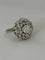Bague 51 Fleur - Bague en or jaune 18K et diamants 2,27 ct 58 Facettes LOT 8108