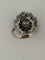 Bague 51 Fleur - Bague en or jaune 18K et diamants 2,27 ct 58 Facettes LOT 8108
