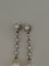 Boucles d'oreilles Boucles d'oreilles pendants en or gris, diamants et perles Akoya 58 Facettes LOT 8102