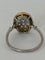 Bague 54 Bague en or jaune et gris, diamants et saphirs 58 Facettes LOT 8090