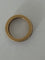 Bague 50 Alliance américaine en or jaune et diamants baguette 58 Facettes LOT 8081
