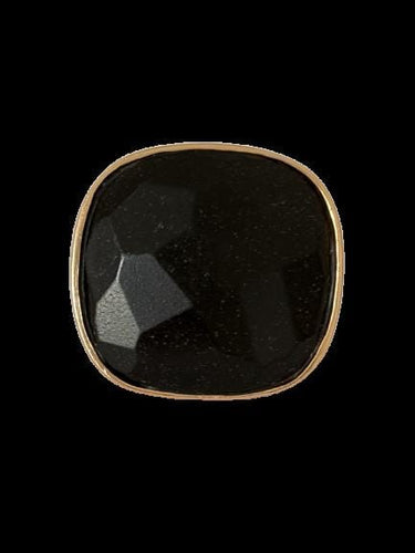 Bague 53 Bague chevalière en or jaune 18 ct et onyx 58 Facettes LOT 8078