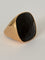 Bague 53 Bague chevalière en or jaune 18 ct et onyx 58 Facettes LOT 8078