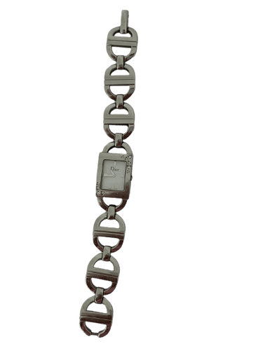 Montre Dior Malice - Montre en acier et diamants 58 Facettes LOT 8068